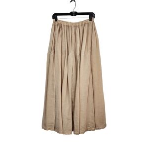 Krista Larson Women's Pleated Pull-On Maxi Skirt